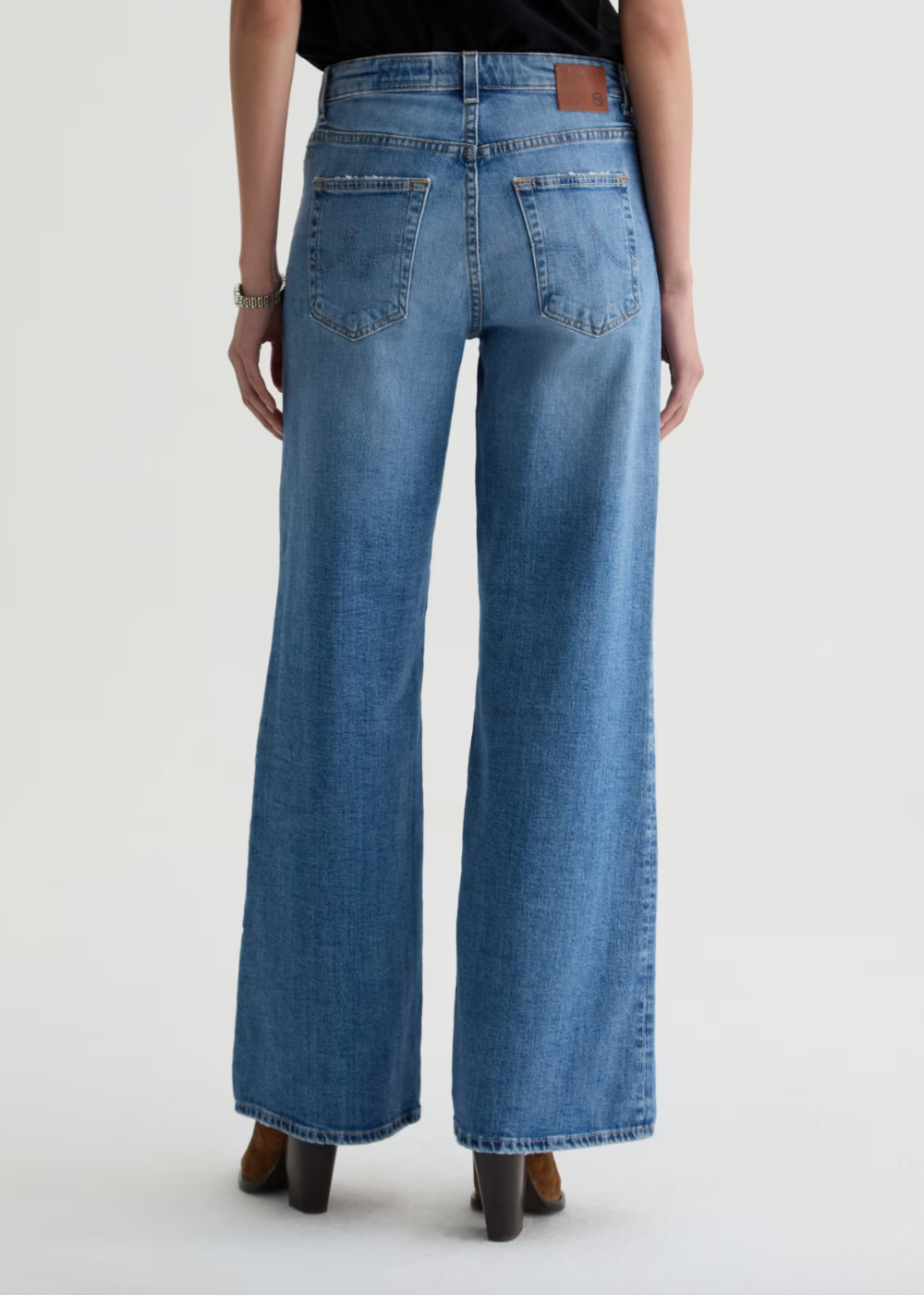 Saige Mid Rise Wide Leg Jean - American West - AG Jeans Canada - Danali - JRN1G64AMWT