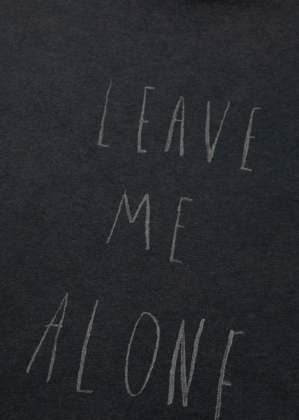 Joni Leave Me Alone Tee - Antracite - Nudie Jeans Canada - Danali