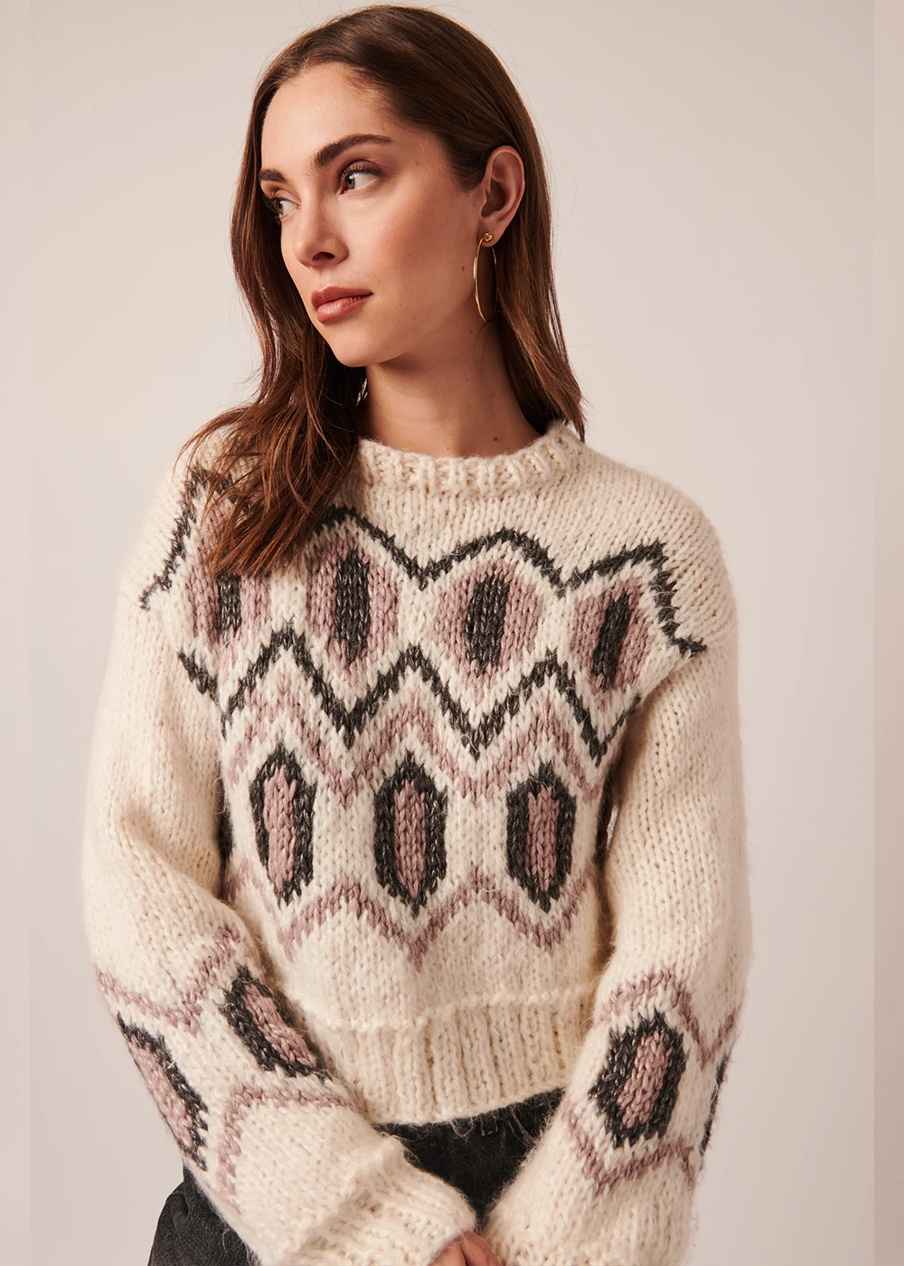 Sutton Sweater - Gardenia - LINE Canada - Danali