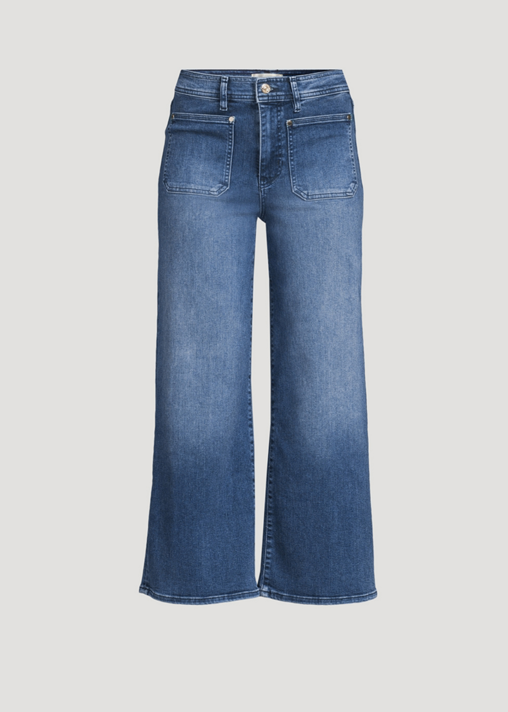 Le Slim Palazzo Crop Harbor Pocket Jean - Archive - FRAME Canada - Danali - LSPCAO814-ACVE