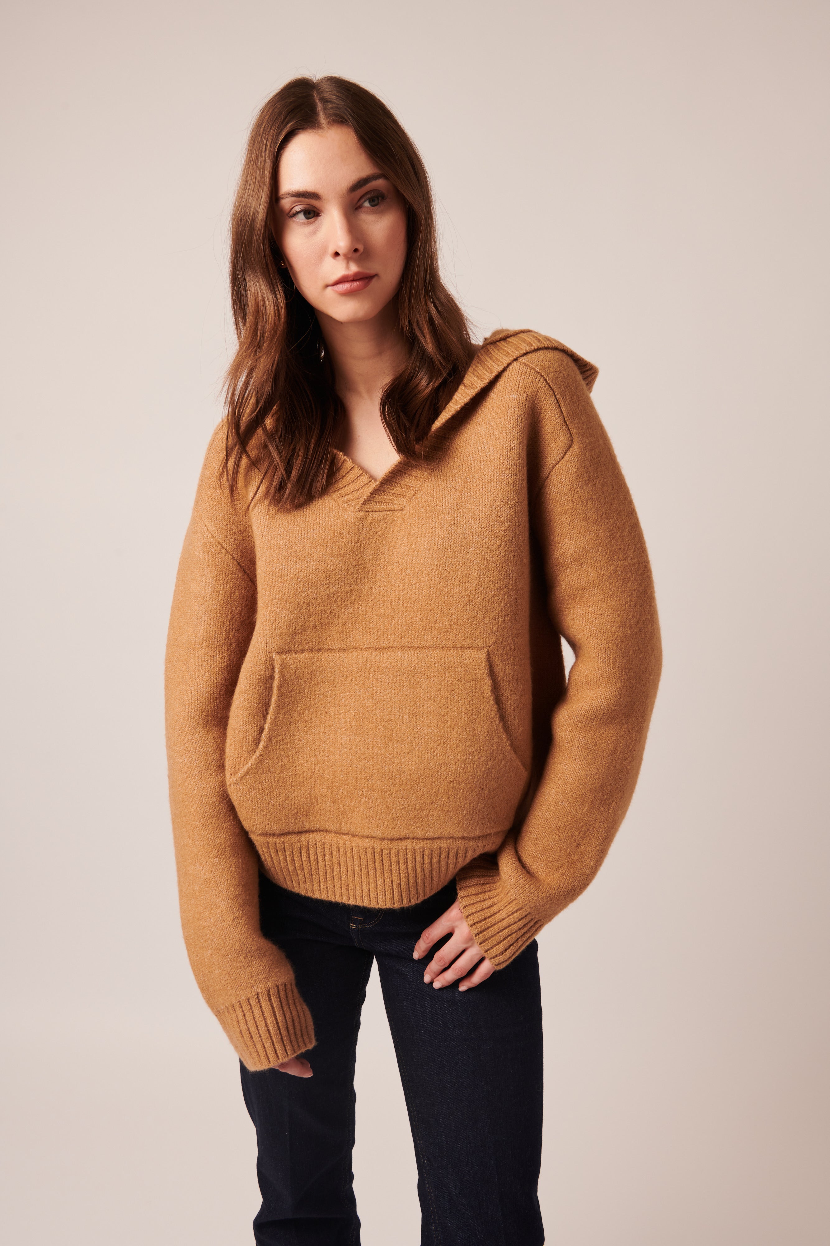 Diem Hooded Sweater - Maple - Line The Label Canada - Danali