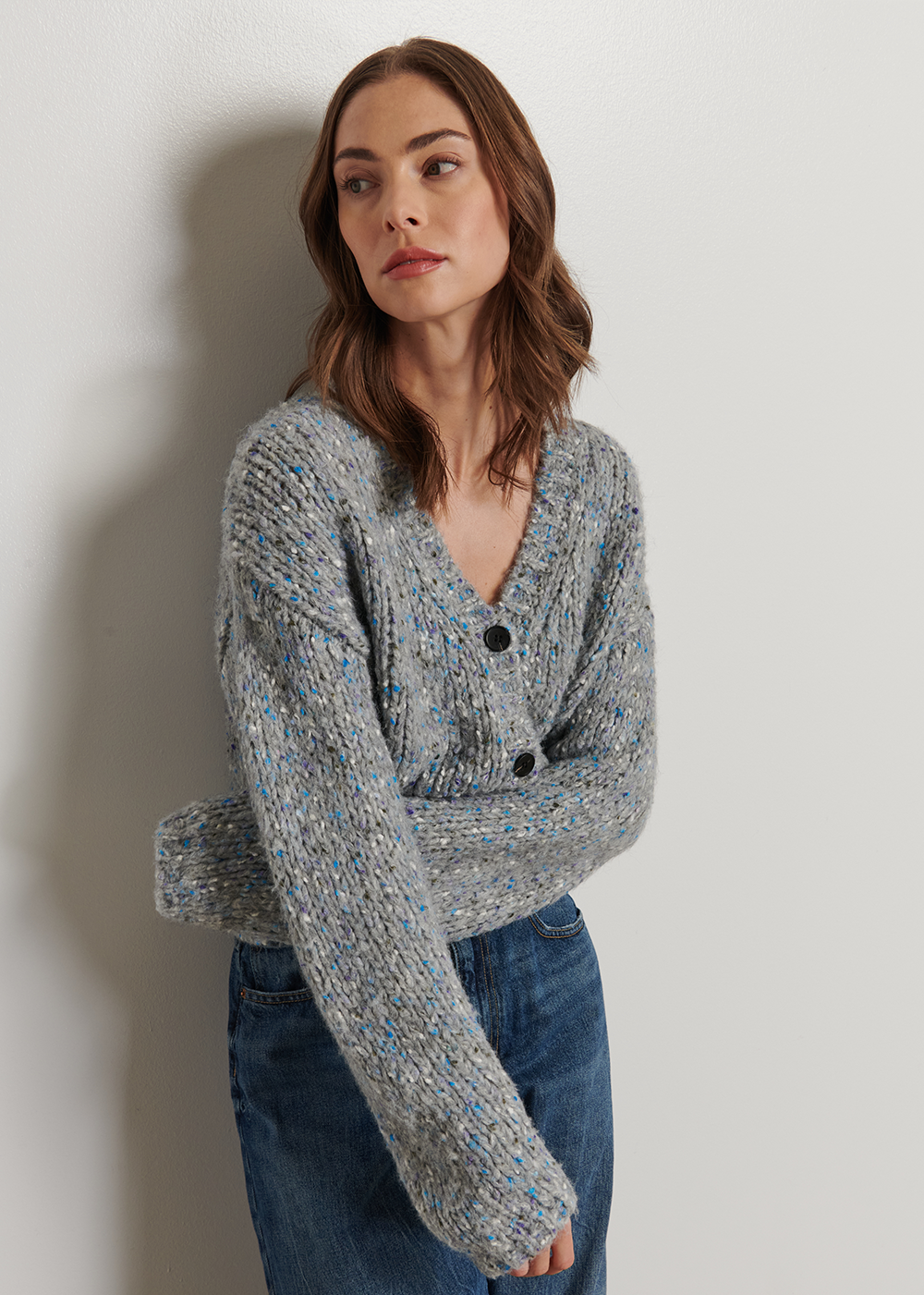 Lanie Cardigan - Rainstorm - Line The Label Canada - Danali