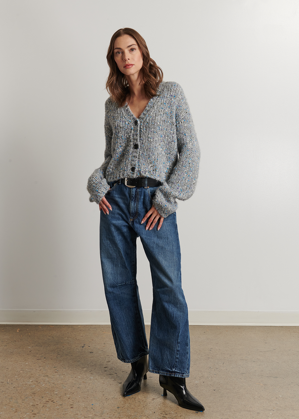 Lanie Cardigan - Rainstorm - Line The Label Canada - Danali