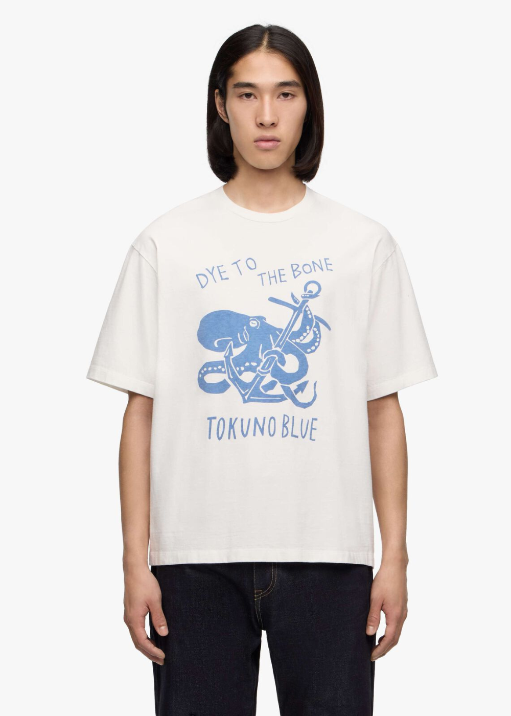 Octopus Zimbabwe Cotton SS Tee - White - Momotaro Canada - Danali -MMTS60266S_WHT