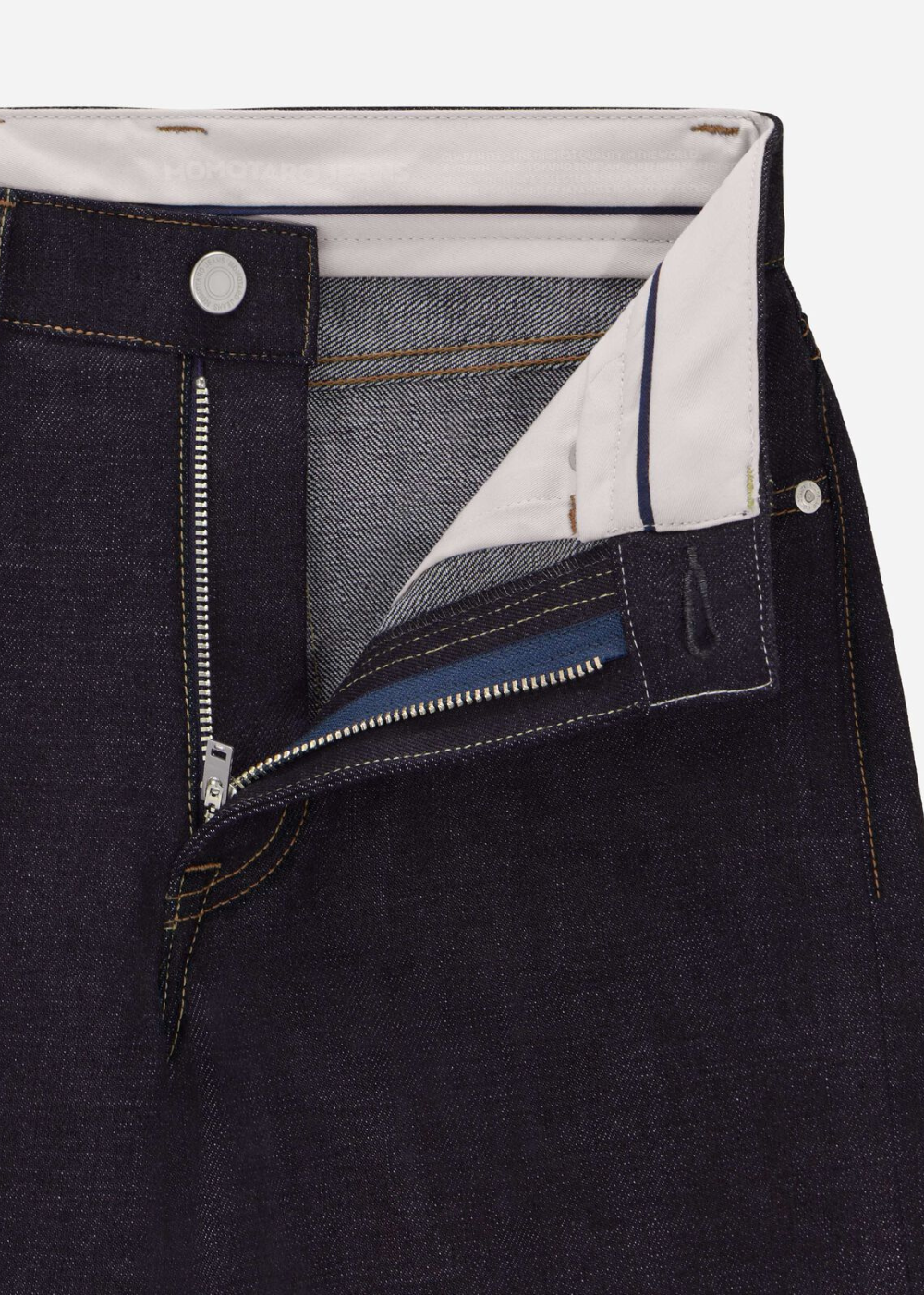 Standard Wide Women’s 14.7 oz Zipperfly - Indigo - Momotaro Canada - Danali - MWJZ04106S_ID