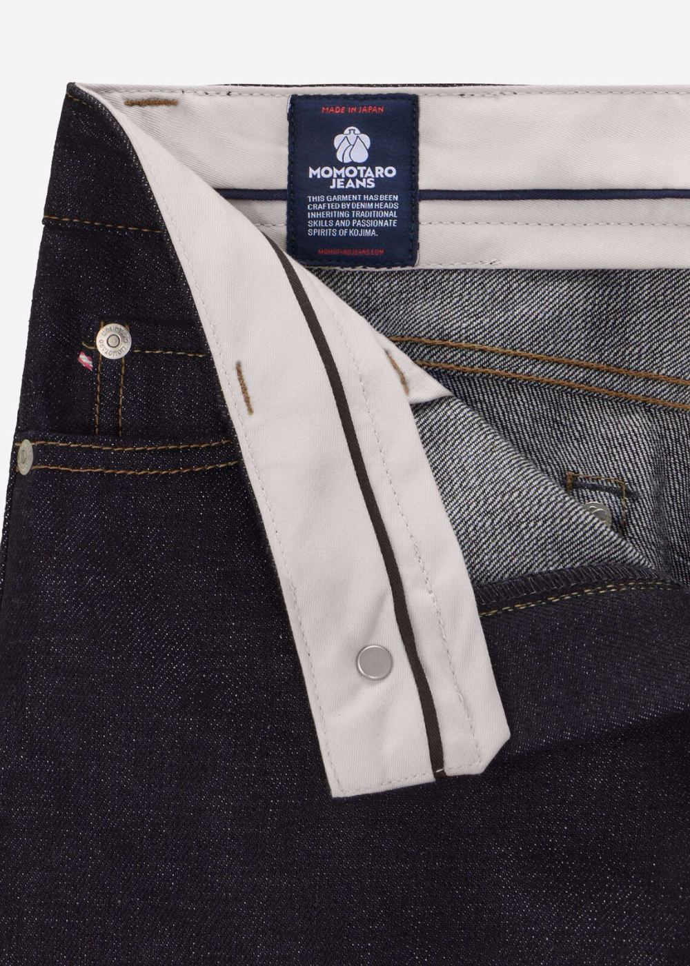 Standard Wide Women’s 14.7 oz Zipperfly - Indigo - Momotaro Canada - Danali - MWJZ04106S_ID