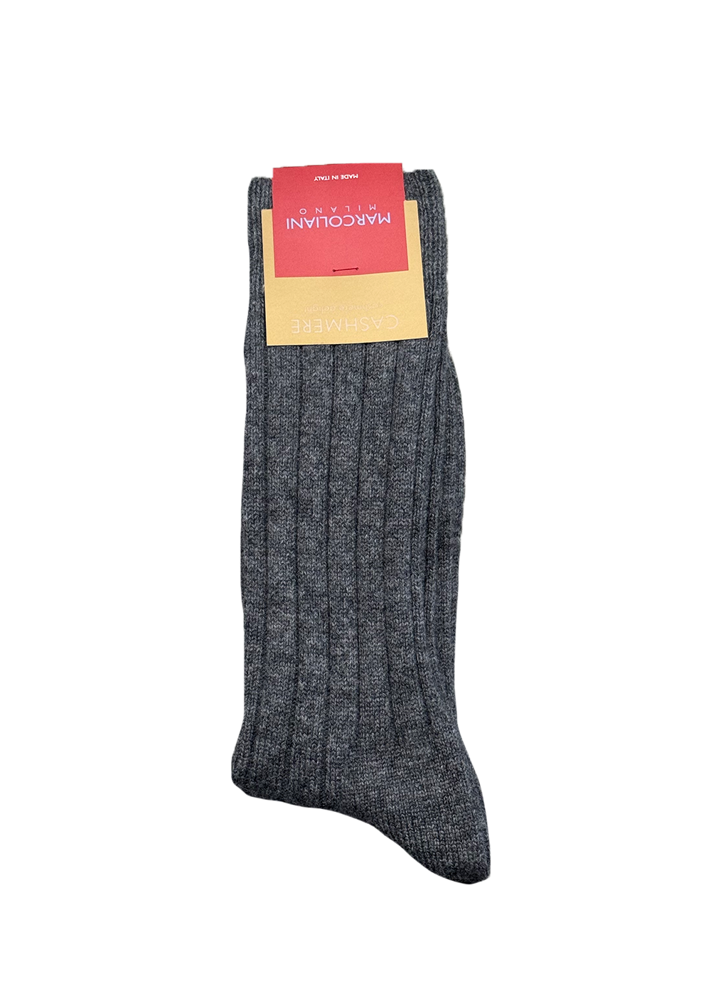 Cashmere Dress Socks - Flannel Grey - Marcoliani Canada - Danali