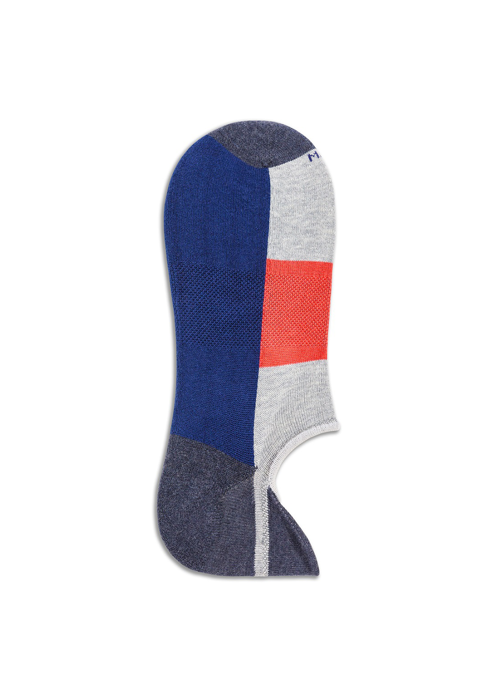 Cotton Sneaker Socks - Denim Tomato - Marcoliani Canada - Danali