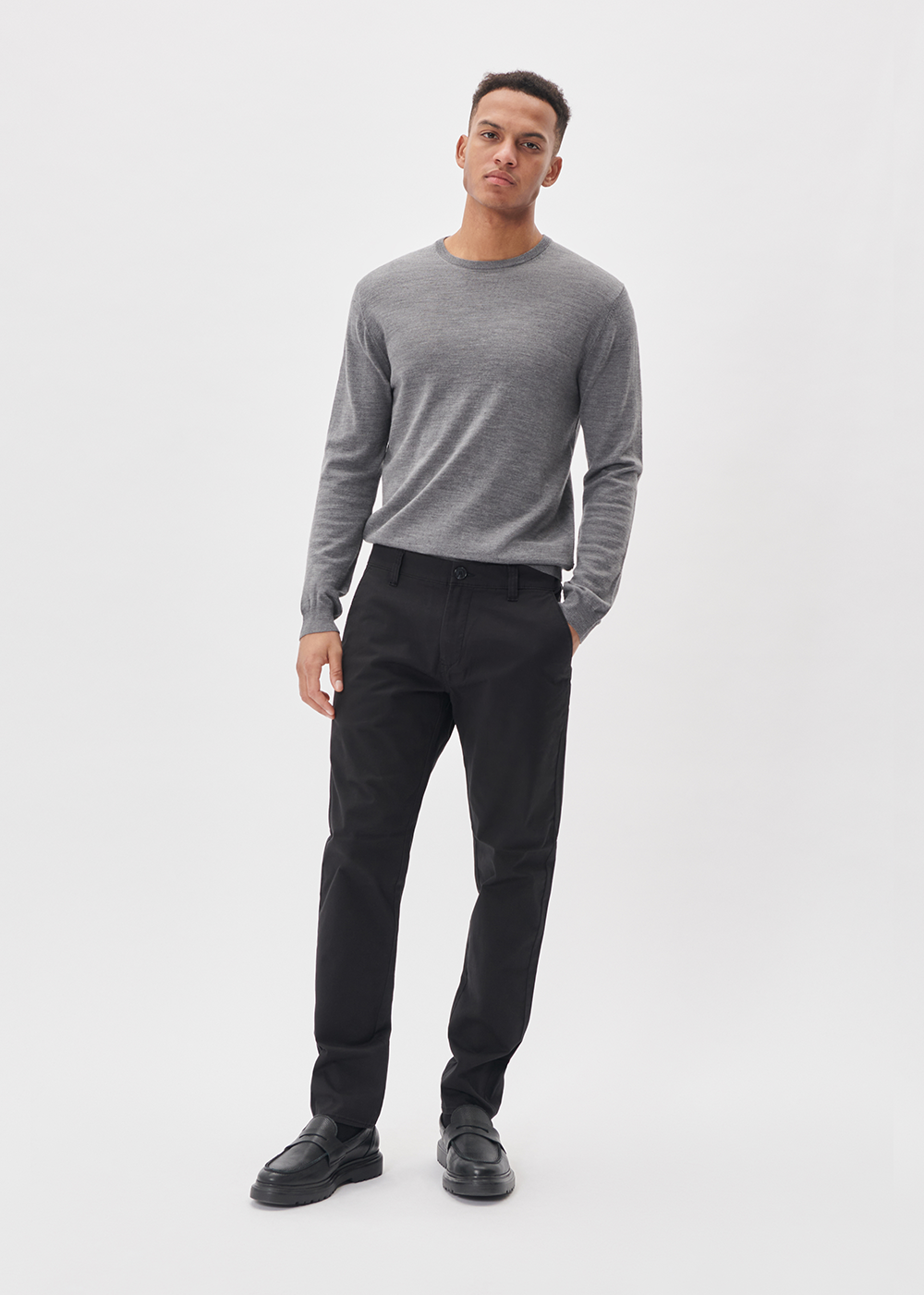 Brent Chino Pant - Black - Matinique Canada - Danali