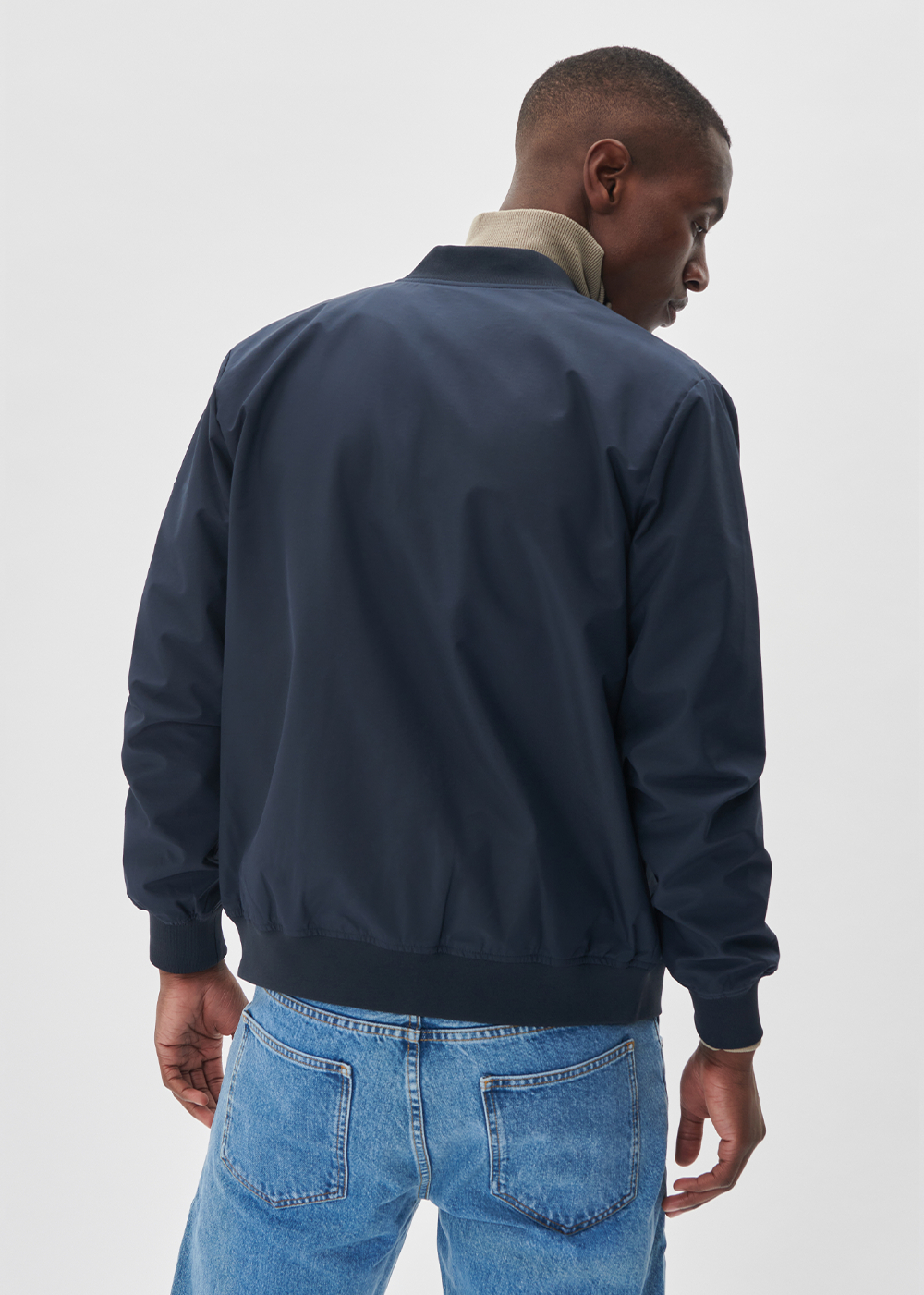 Clay Bomber Jacket - Dark Navy - Matinique Canada - Danali