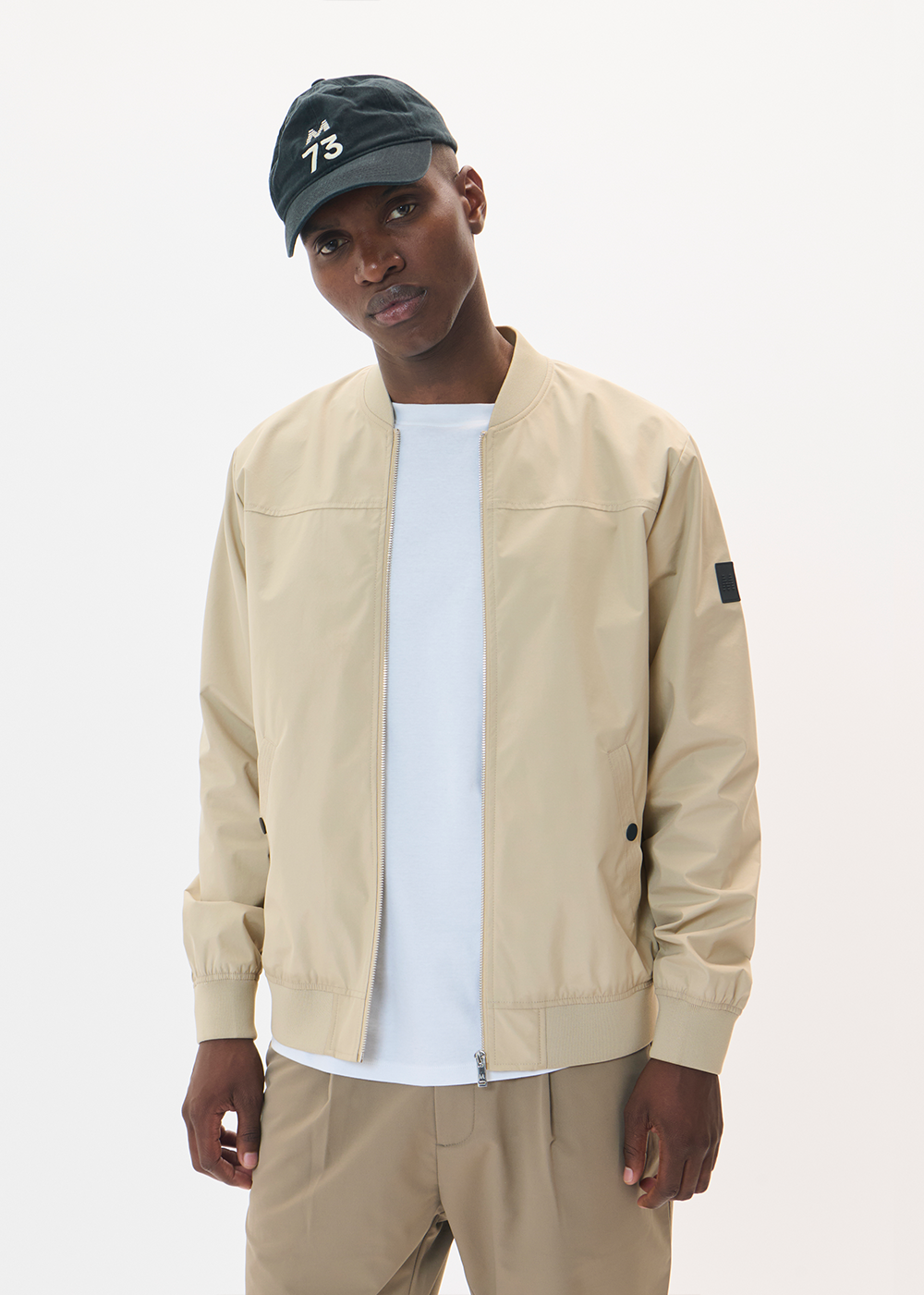 Clay Bomber Jacket - Plaza Taupe - Matinqique Canada - Danali