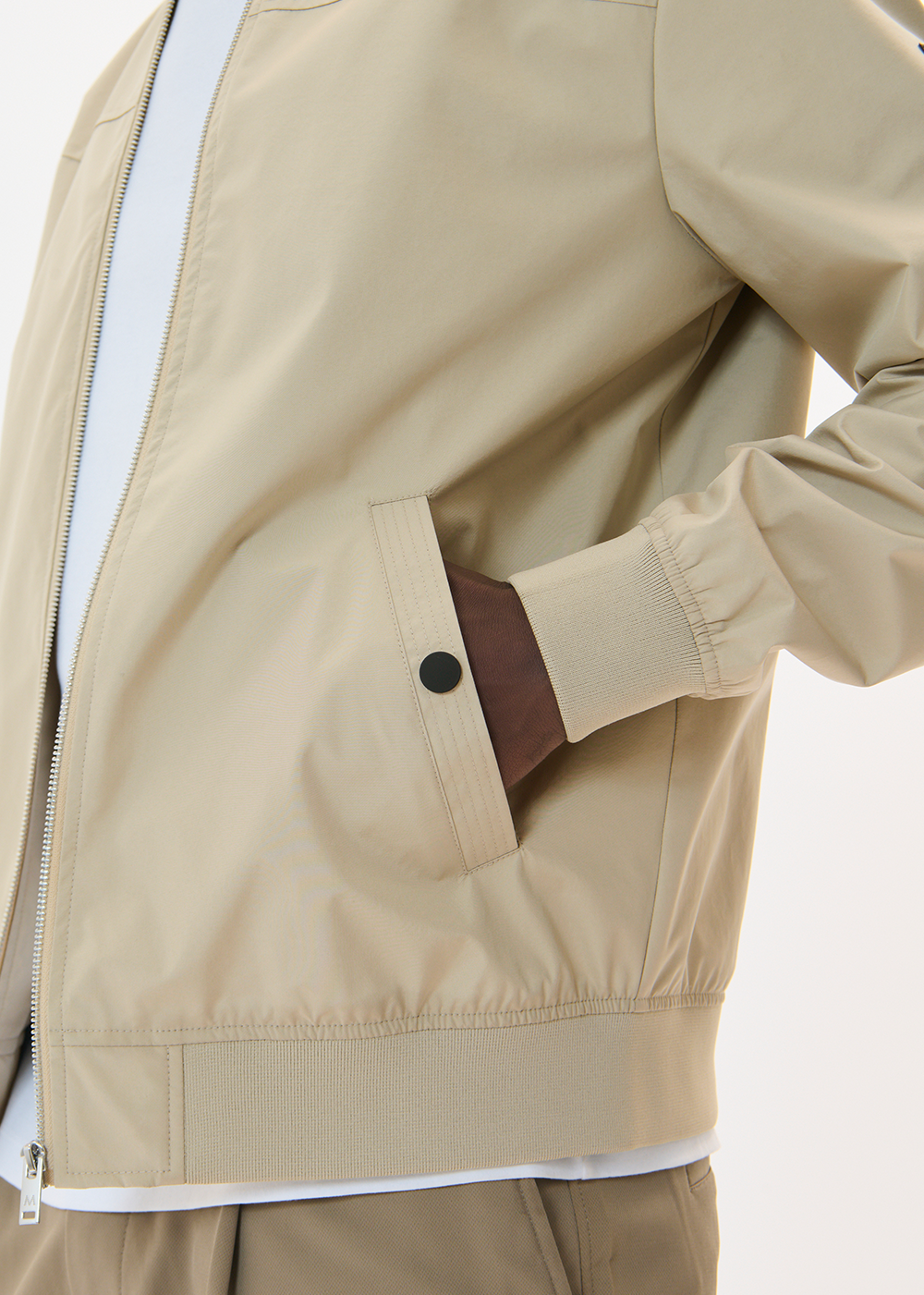 Clay Bomber Jacket - Plaza Taupe - Matinqique Canada - Danali