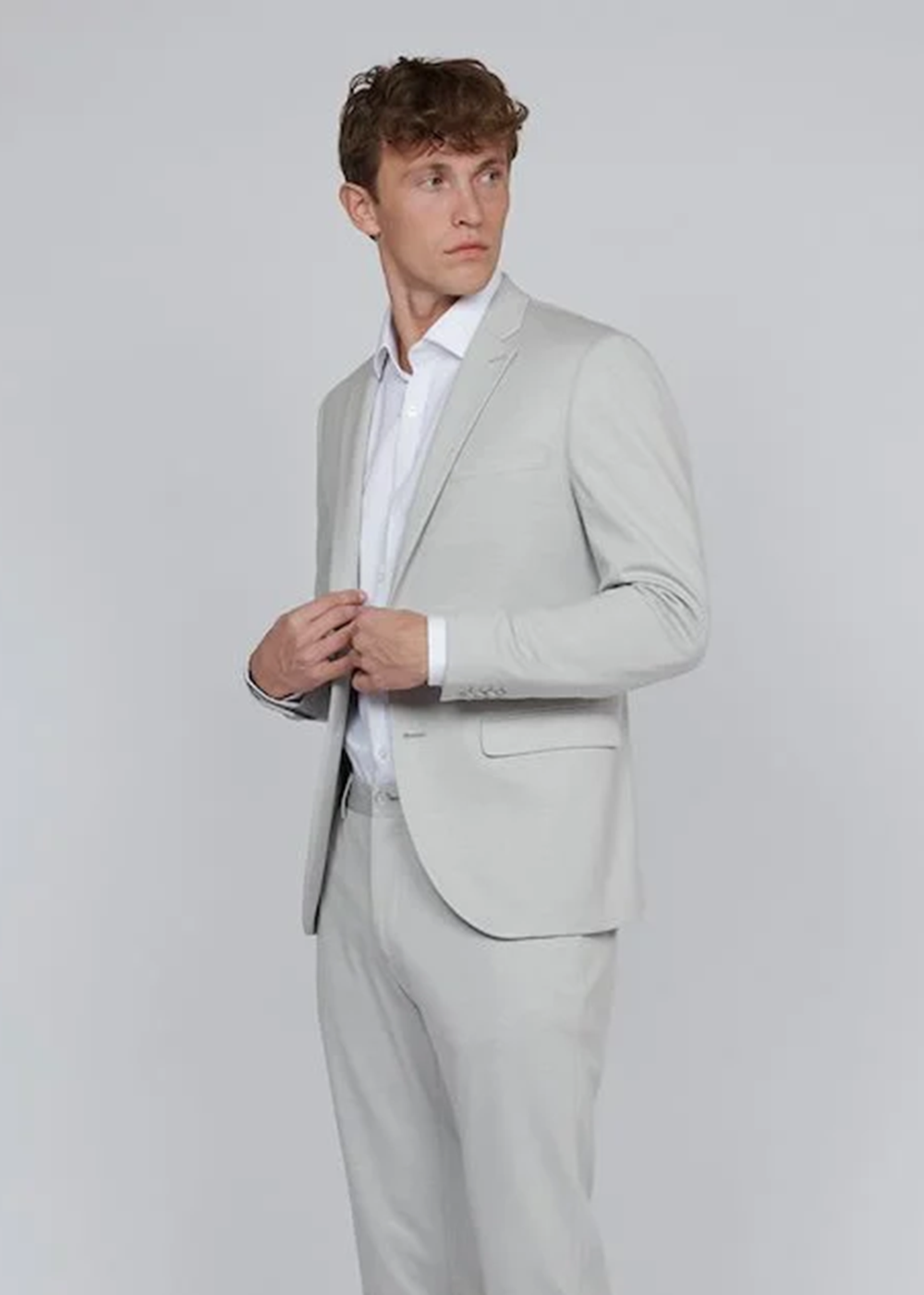 George Jersey Blazer - Ghost Gray - Matinique Canada - Danali