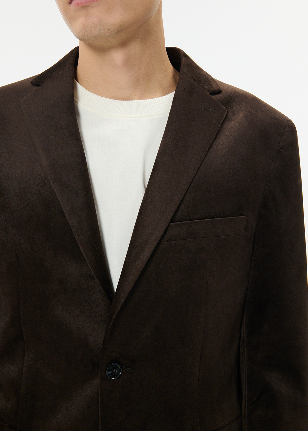 George Velvet Blazer - Ganache - Matinique Canada - Danali