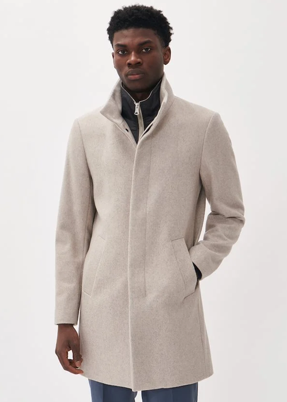 Harvey Classic Coat - Simply Taupe - Matinique Canada - Danali