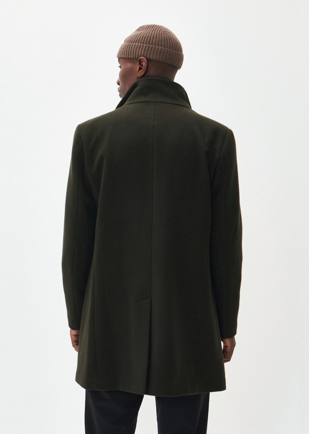 Harvey Wool Coat - Forest Night - Matinique Canada - Danali