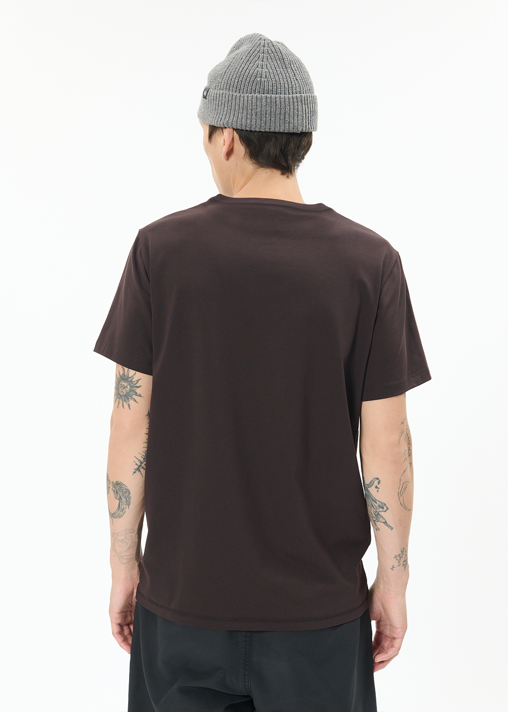 Jermalink Cotton Stretch T-Shirt - Ganache - Matinique Canada - Danali