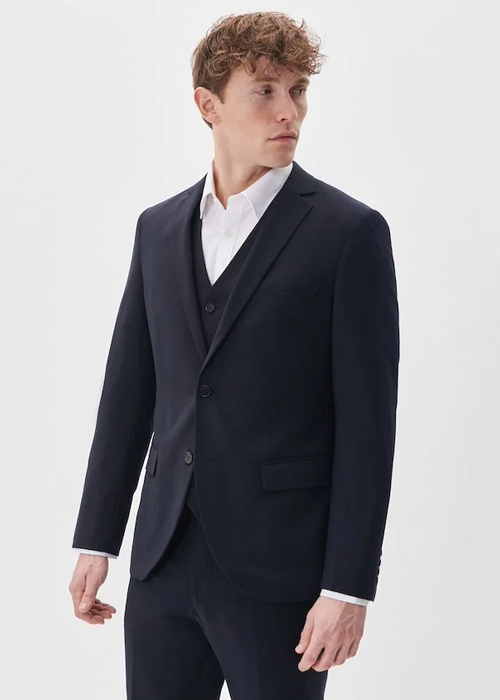 Matinique Jonathan Stretch Blazer Navy Blazer - Danali