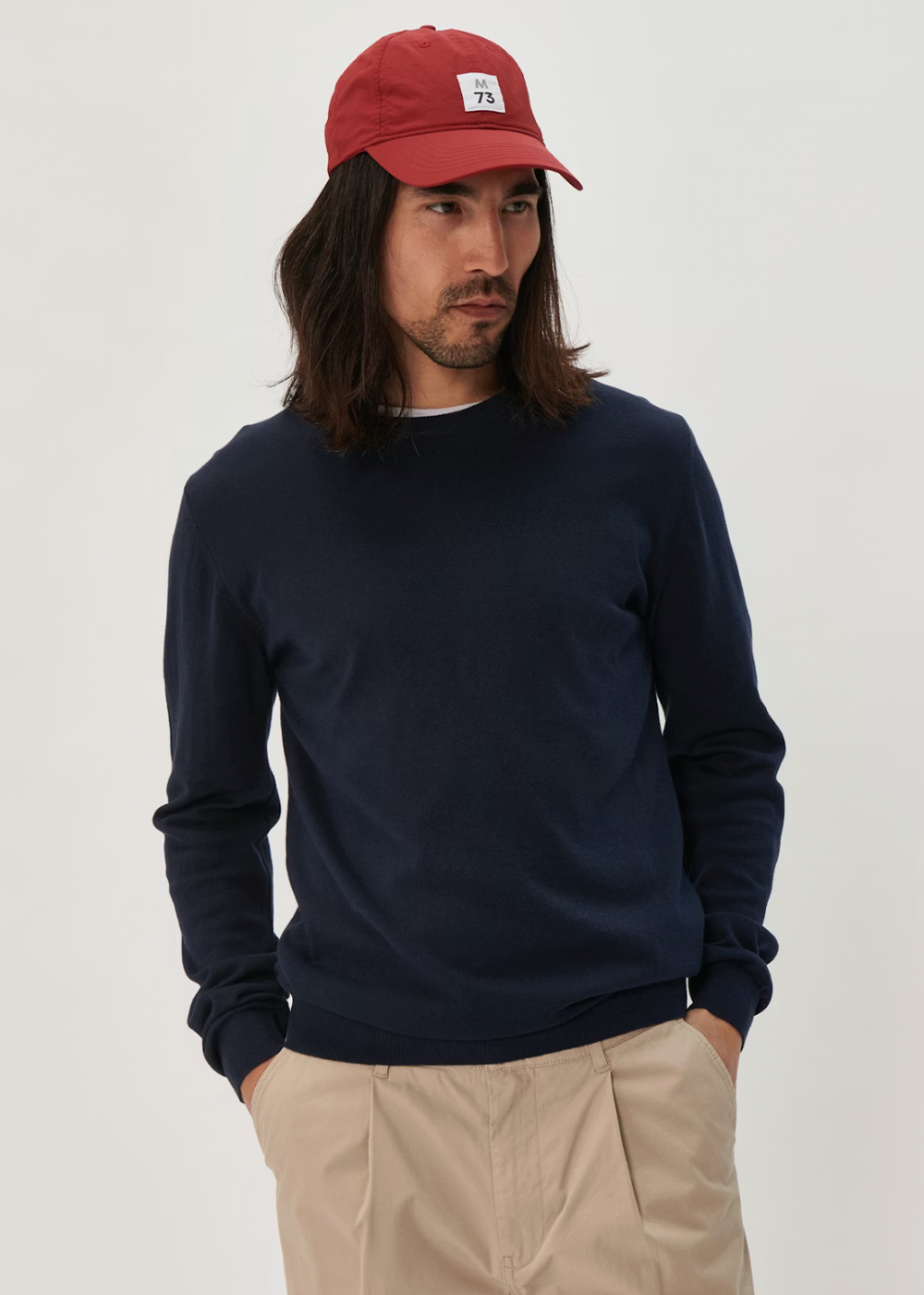 Jones Knit Sweater - Dark Navy - Matinique Canada - Danali