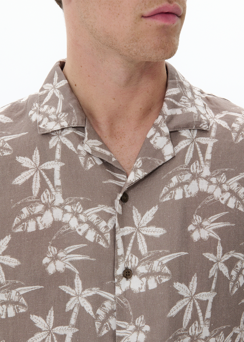 Matinique Klampo Short Sleeve Shirt Brindle - Matinique Canada - Danali