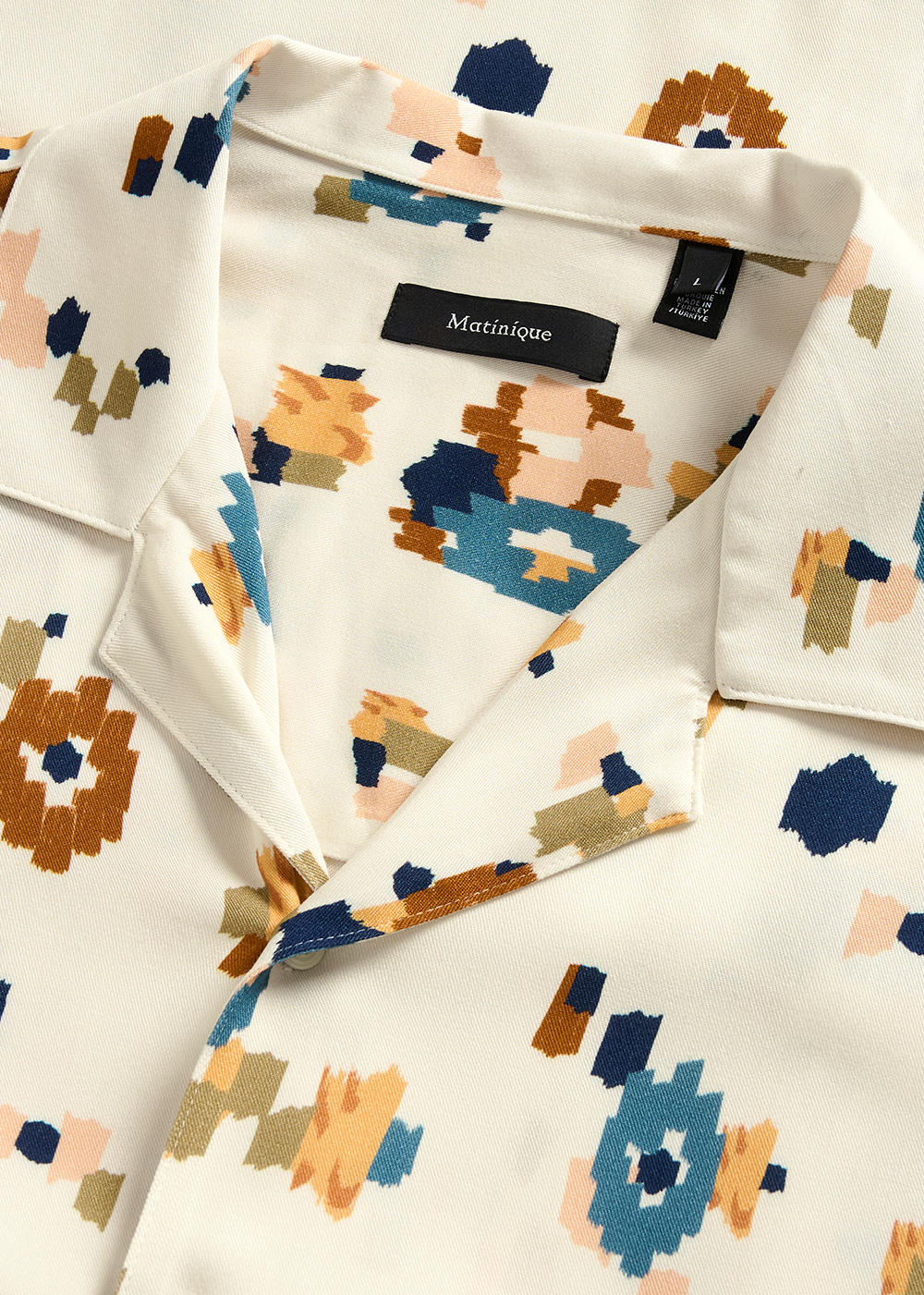 Klampo Short Sleeve Shirt - Nuthatch- Matinique Canada - Danali