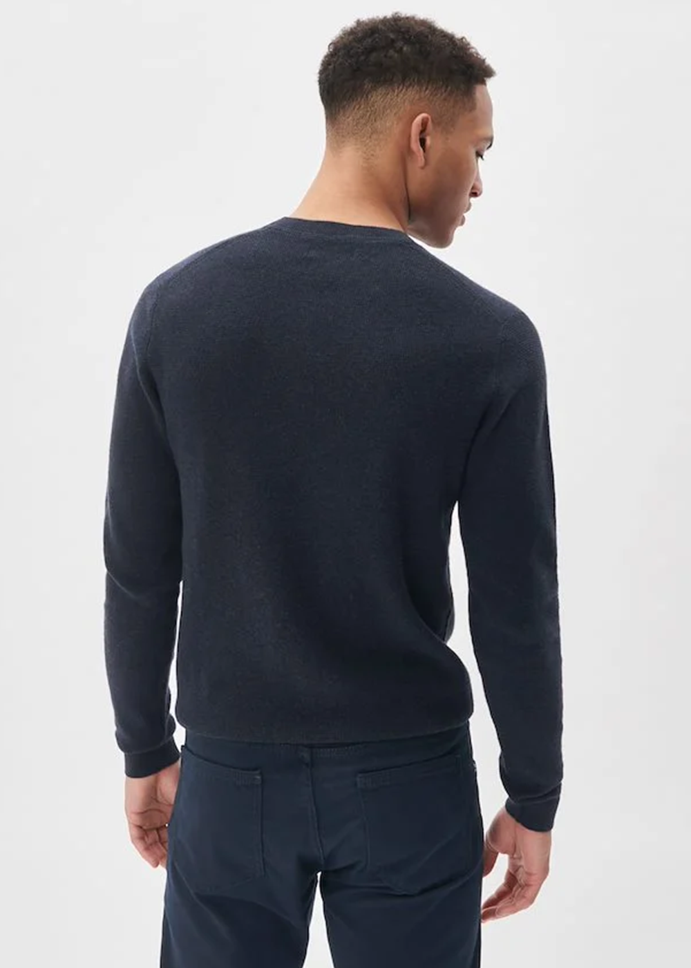 Lagoon Sweater - Dark Navy Melange - Matinique Canada - Danali