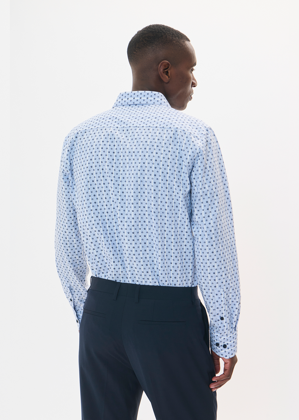 Matinique Marc Long Sleeve Shirt Dark Navy - Matinique Canada - Danali