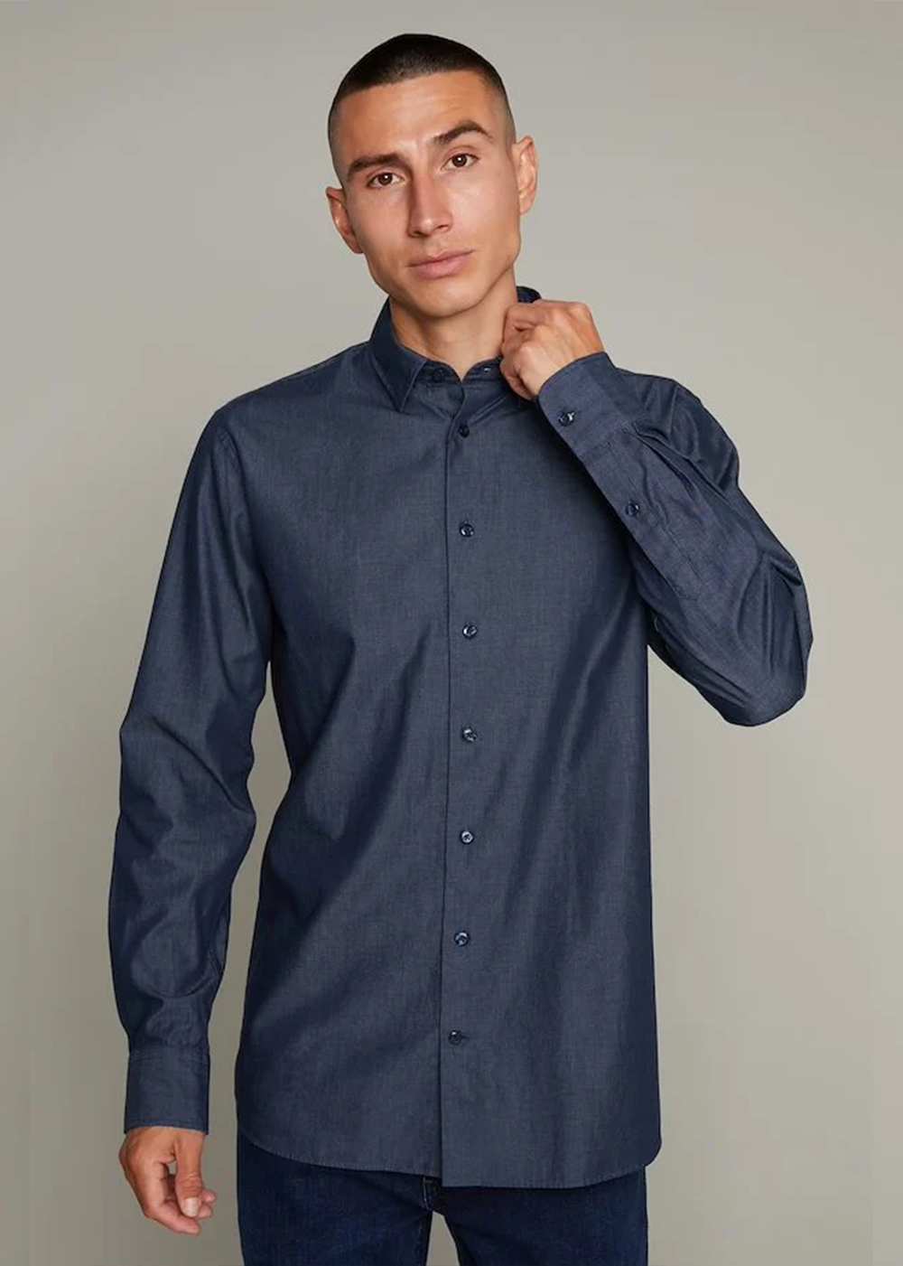 Marc Shirt - Dark Navy - Matinique Canada - Danali