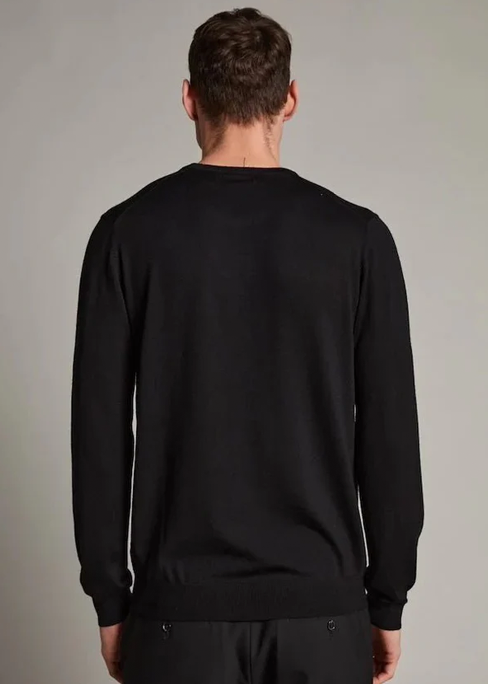 Margrate Merino Sweater - Black - Matinique Canada - Danali