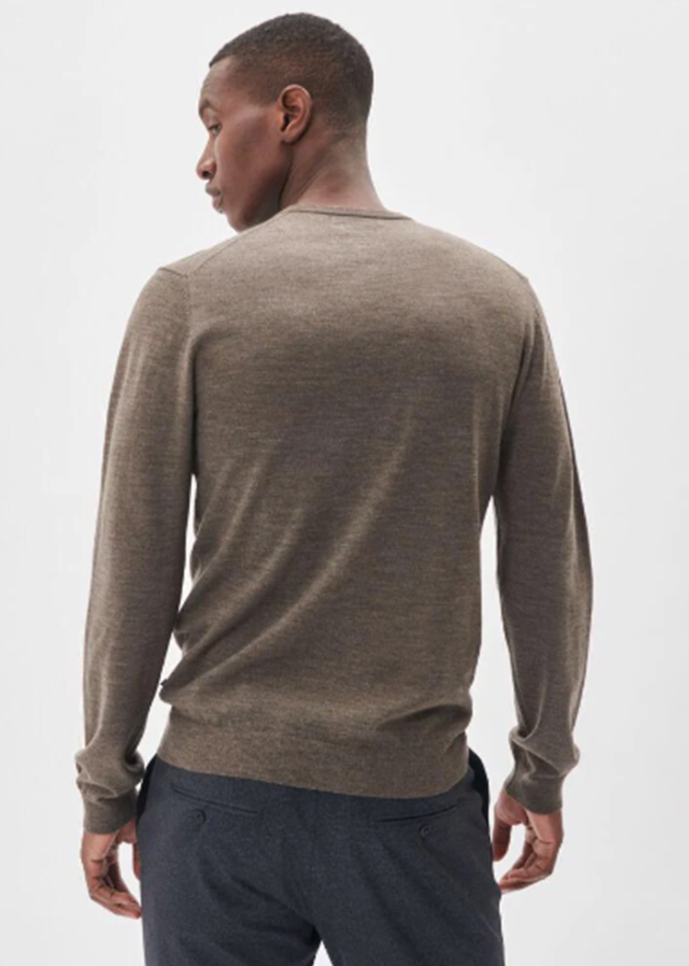 Margrate Merino Sweater - Canteen Melange - Matinique Canada - Danali