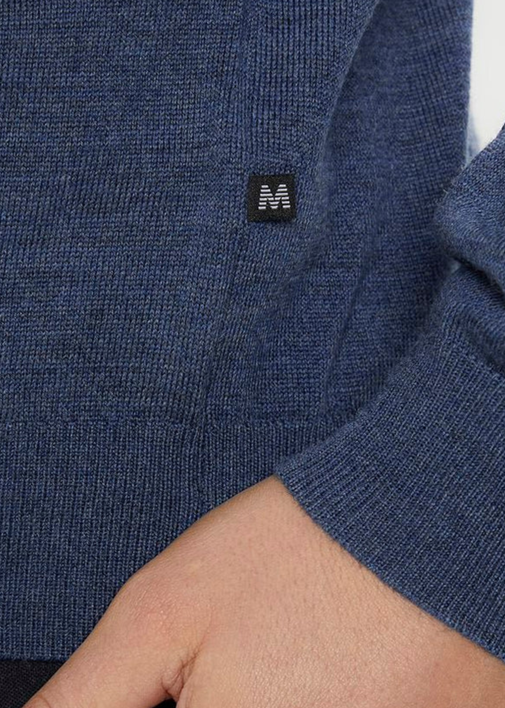 Margrate Merino Sweater - Vintage Blue - Matinque Canada - Danali