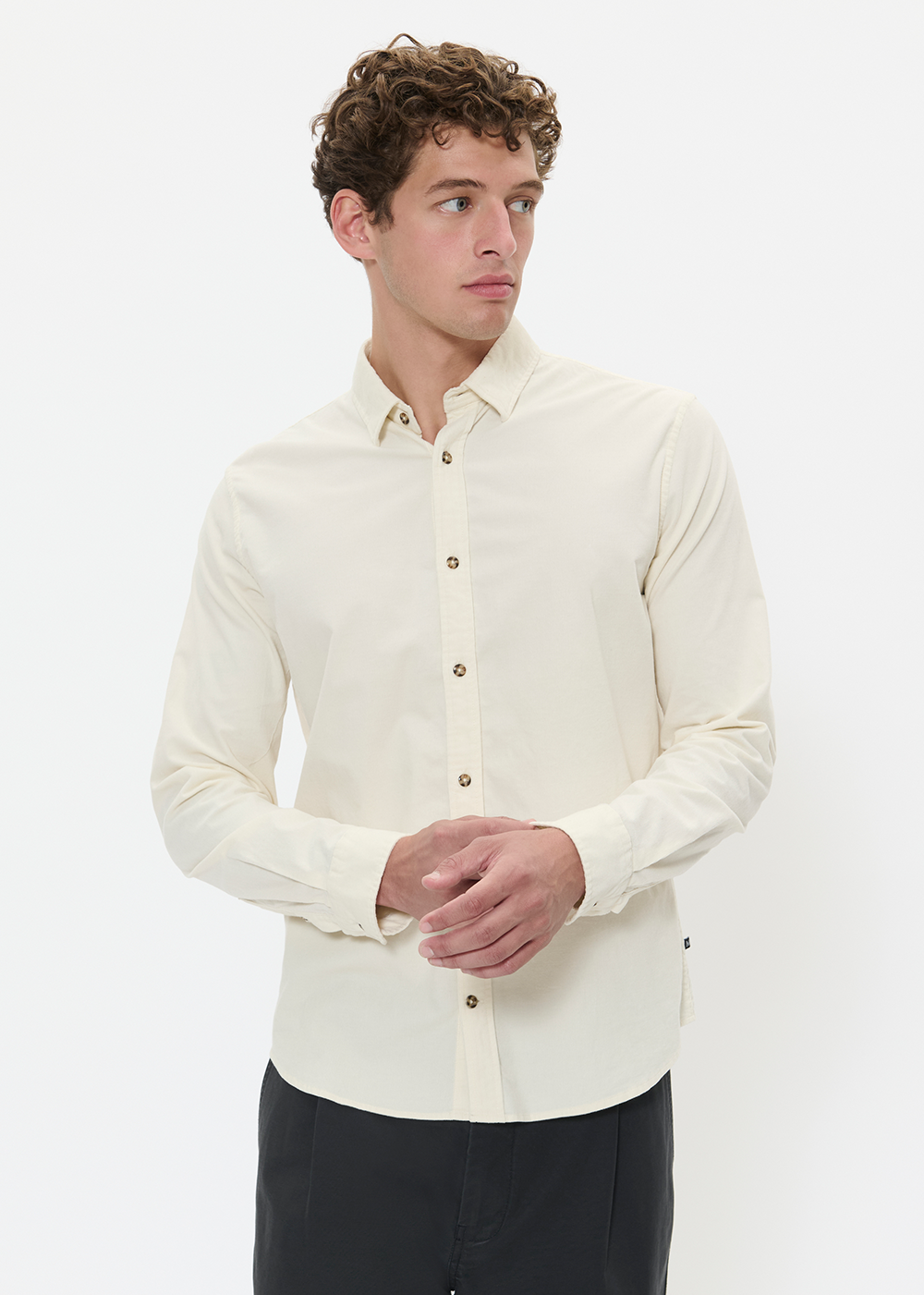 Trostol Long Sleeve Shirt - Vanilla Ice - Matinique Canada - Danali