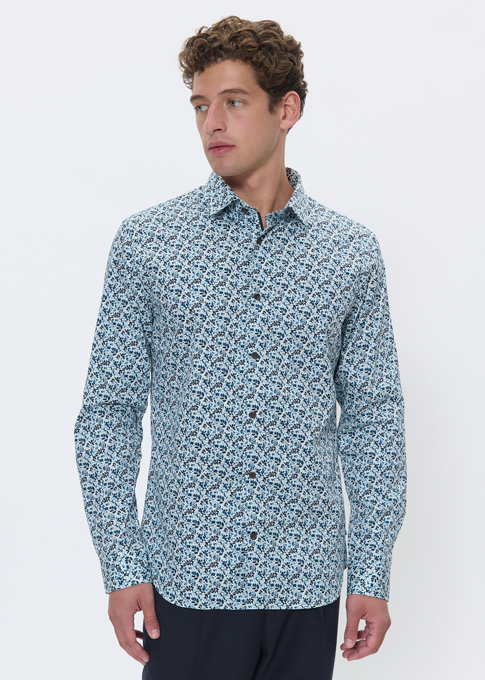 Trostol Long Sleeve Shirt - White - Matinique Canada - Danali