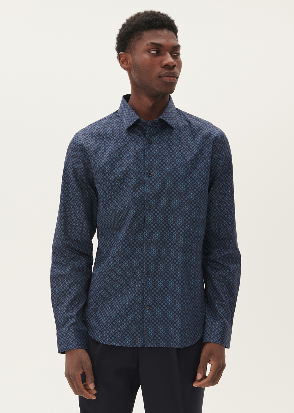 Trostol Shirt - Dark Navy - Matinique Canada - Danali