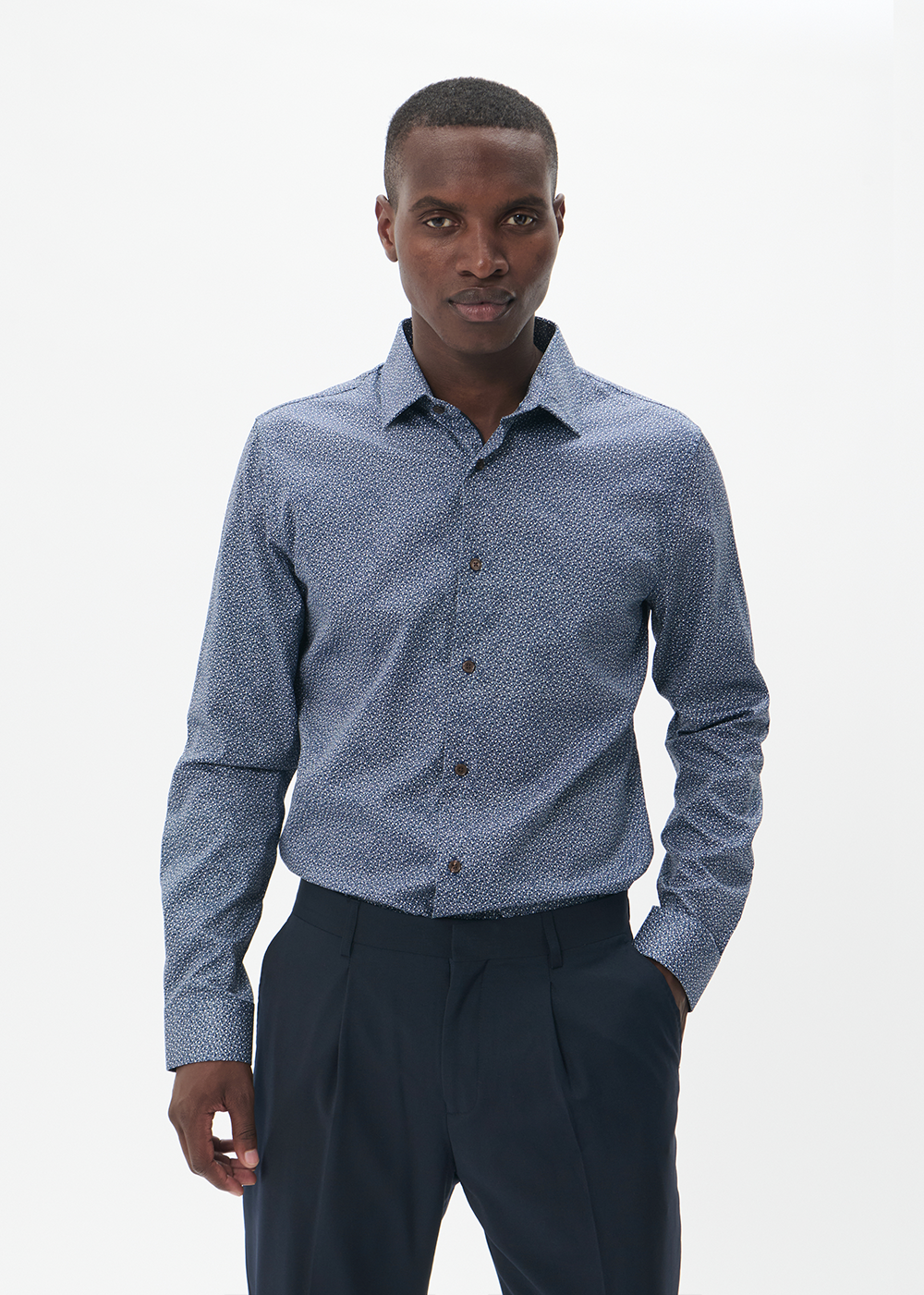 Trostol Shirt - Dark Navy - Matinique Canada - Danali