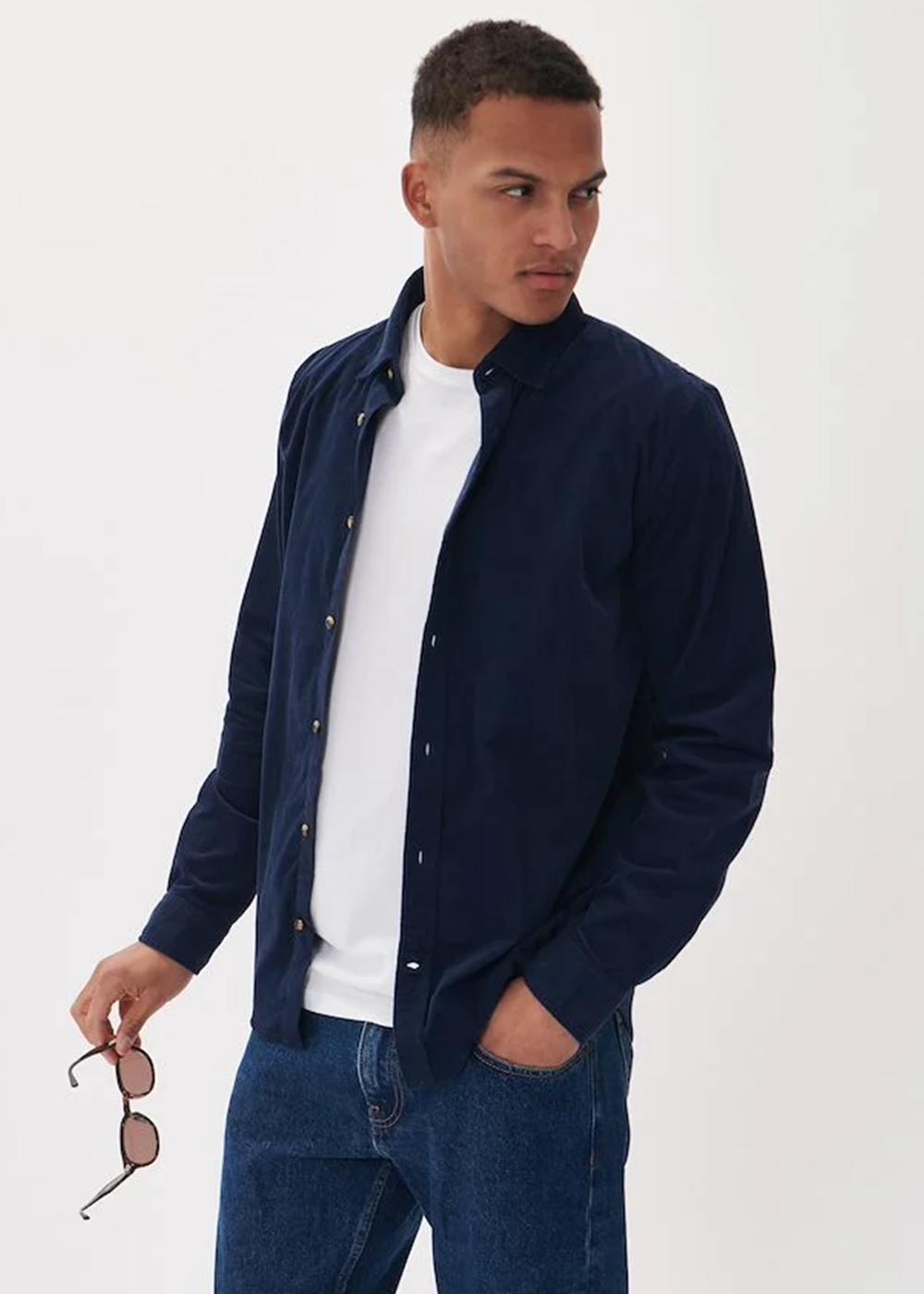 Trostol Shirt - Dark Navy - Matinique Canada - Danali