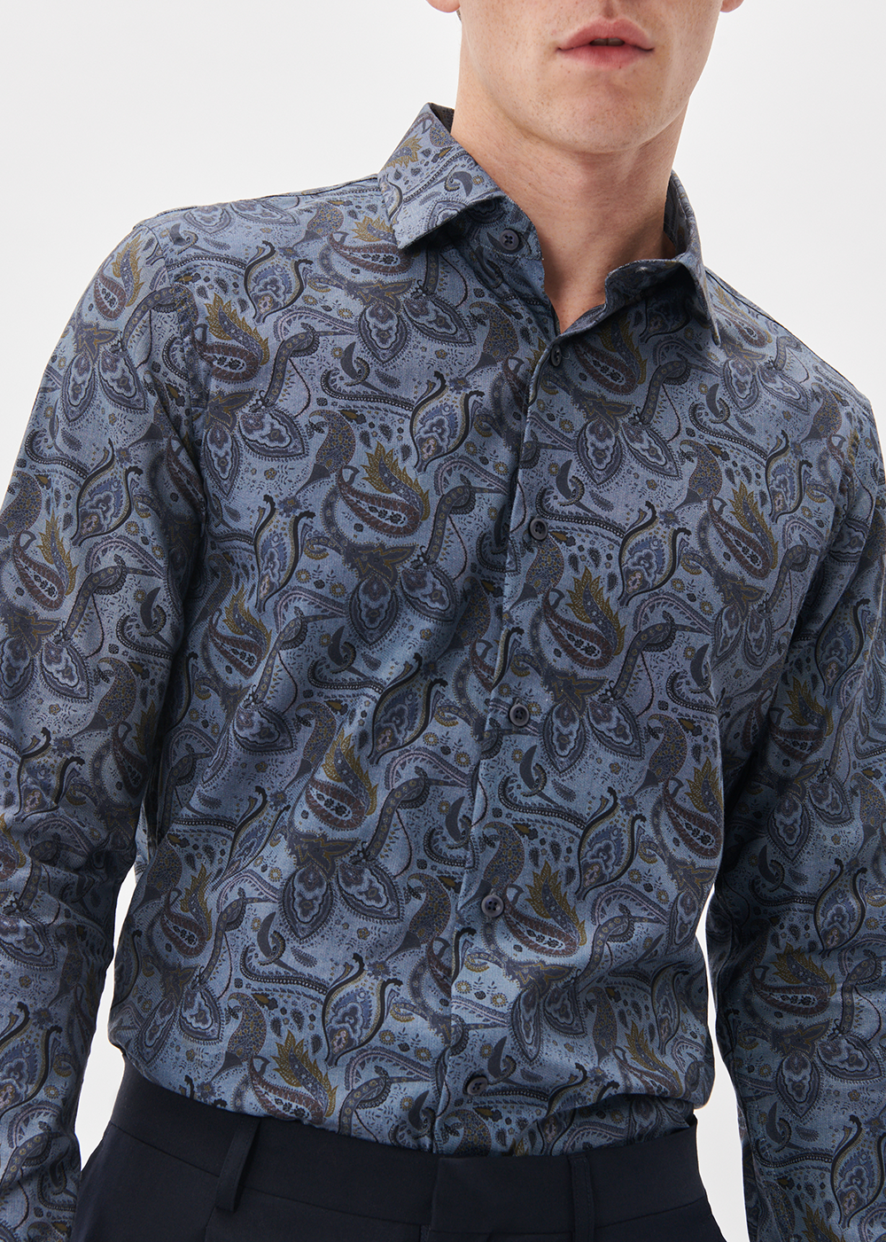 Trostol Shirt - Dark Navy - Matinique Canada - Danali