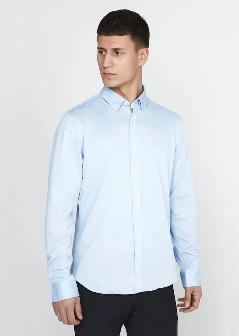 Trostol Shirt - Chambray Blue - Matinique Canada - Danali