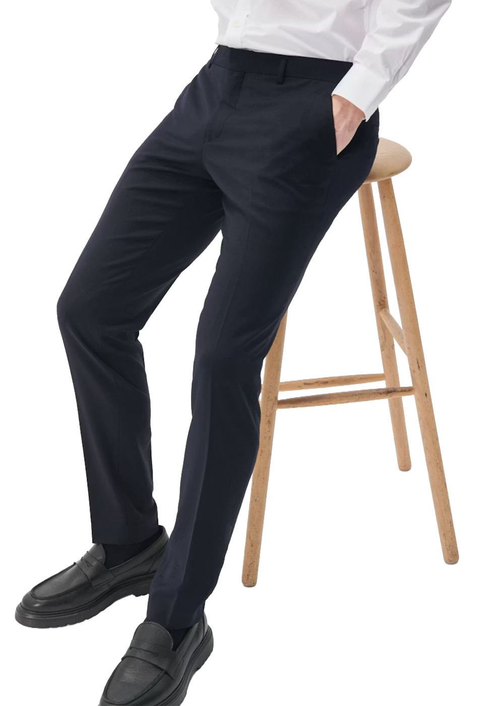 Vincent Stretch Pant - Dark Navy - Matinique Canada - Danali