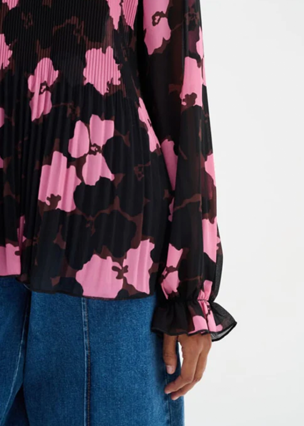 Mendra Blouse - Pink Floral - InWear Canada - Danali