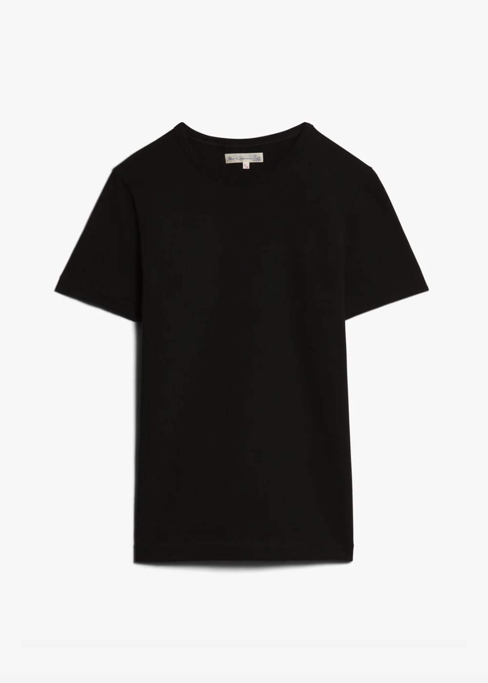 215 Loopwheeled T-Shirt - Black - Merz b. Schwanen Canada - Danali