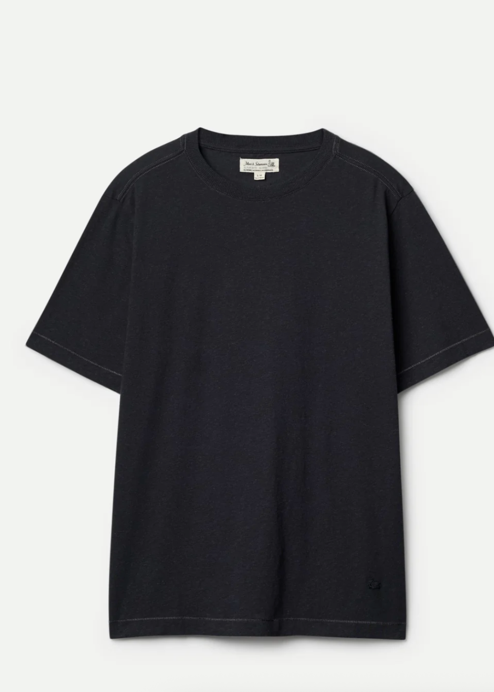 Cotton-Hemp T-Shirt - Charcoal - Merz b. Schwanen Canada - Danali