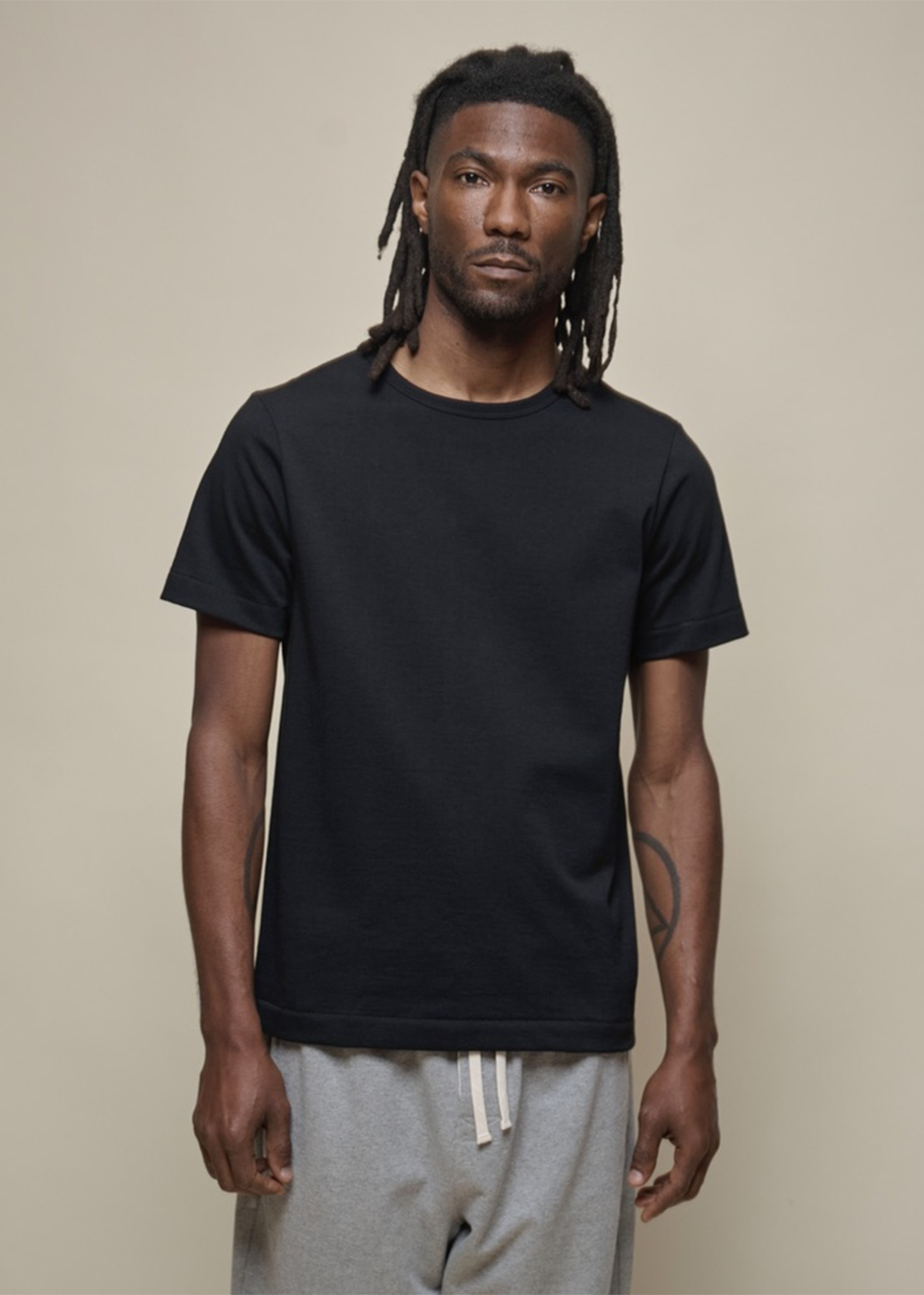 Cotton 2 Threads Classic T-Shirt - Black - Merz b. Schwanen Canada - Danali