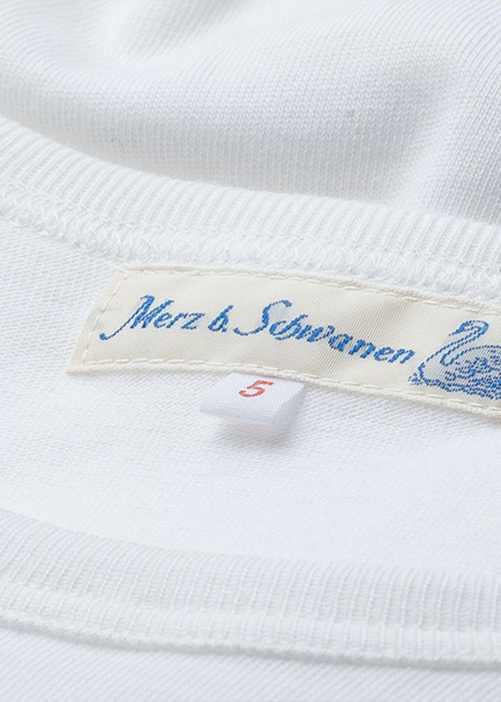 Cotton 2 Threads Classic T-Shirt - White - Merz b Schwanen Canada - Danali