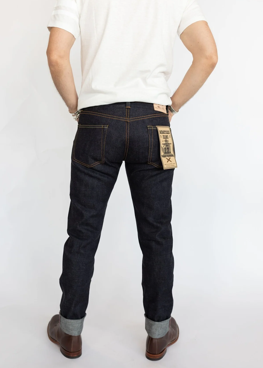 12 oz Tight Tapered Jeans - Momotaro Jeans Canada - Danali