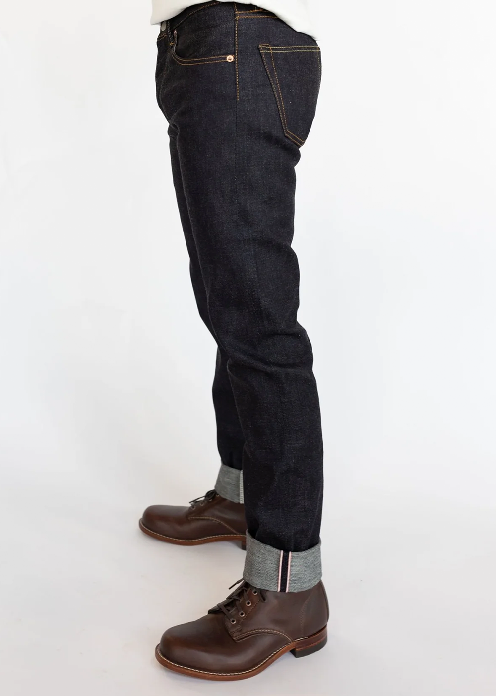 12 oz Tight Tapered Jeans - Momotaro Jeans Canada - Danali