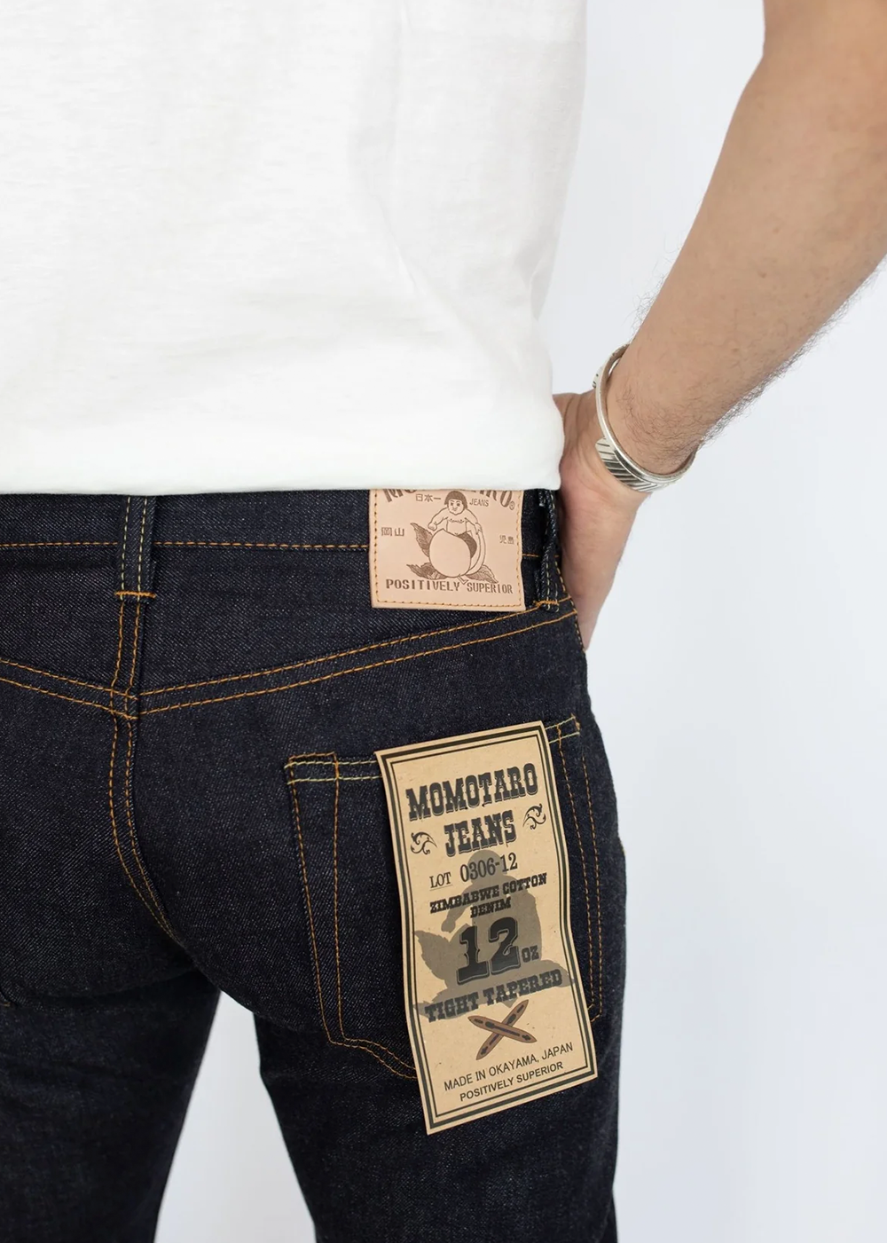 12 oz Tight Tapered Jeans - Momotaro Jeans Canada - Danali