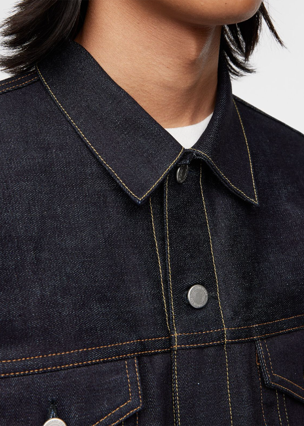 14.7oz Standard Denim Jacket - Indigo - Momotaro Canada - Danali -MMGJ00035A
