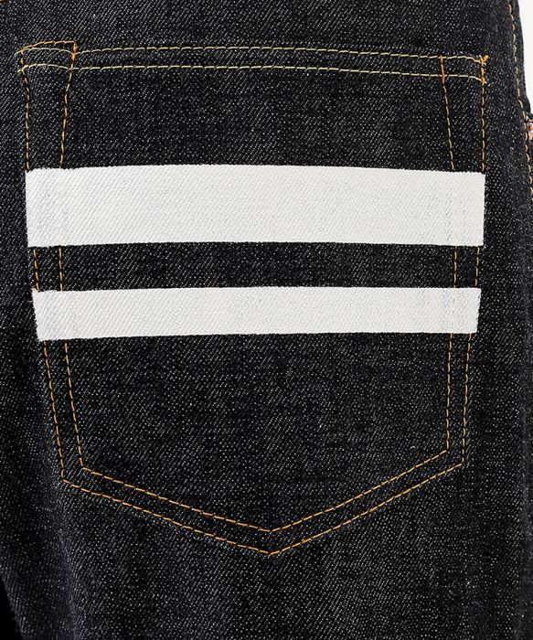 15.7oz Zimbabwe Cotton GTB Natural Taper Jean - Indigo - Momotaro Canada - Danali