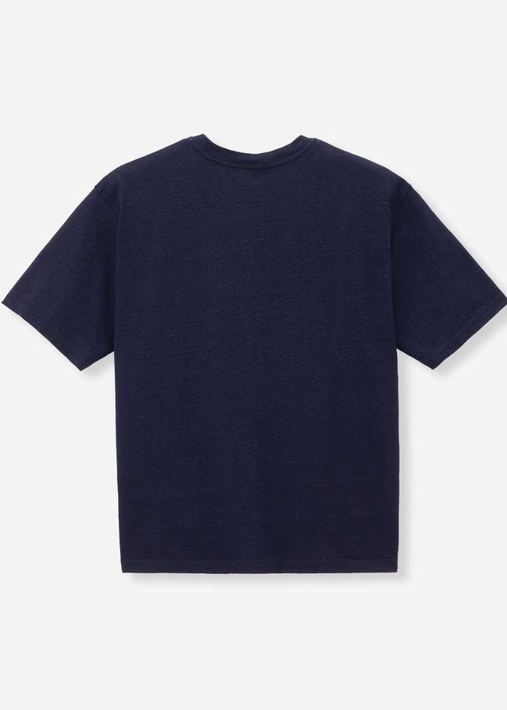 Indigo Yarn Dyed SS Pocket Tee - Indigo - Momotaro Canada - Danali
